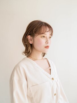 ジュール 新宿三丁目(Joule) ボブスタイル特集/カーキグレージュ/マッシュショート/新宿