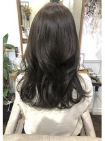 アトリエメルシー 代々木(atelier merci)&nbsp;ダークアッシュ/大人かわいい/カール/シアーカラー