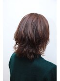 緩やかウェーブくびれボブ