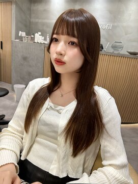 ロンドプロフィール 浦和(Lond profil) 小顔ヘア　韓国　顔まわりレイヤー　haruhi【浦和/大宮】