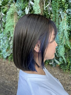 ノーブルヘアー(NOBLE HAIR) インナー×ブルーバイオレット