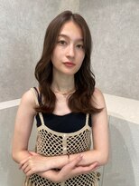 エジョン 幡ヶ谷店(Aejon)&nbsp;大人ガーリープリカール斜めバンググレージュカラー