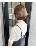 切りっぱなしタイトボブ