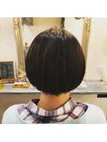 ヘアブティック ハコ(hair boutique haco)&nbsp;[haco] 前下がりショートボブ