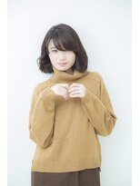 ステージ(STAGE) 大人かわいい/レイヤーロング/グレーベージュ/前髪パーマ/幡ヶ谷