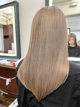 スタイル インデックス 茗荷谷店(STYLE INDEX) 髪質改善トリートメント×ブリーチロングヘアー