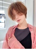 lond惇平前髪パーマアッシュカラーレイヤーロンググレーベージュ