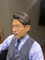 ビーダンディー(Bee dandy) ビジネスフォーマル ツーブロックショート 七三オールバック