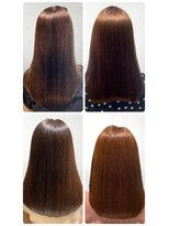 美容室フルール&nbsp;★縮毛矯正ロング♪コスメストレート髪質改善