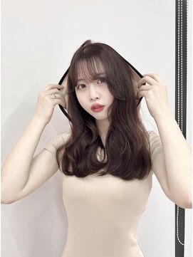 アディション 新宿(ADITION) マロンブラウン/顔周りカット