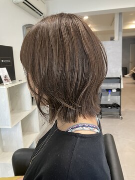 ガーベラ(gerbera) 切りっぱなし風×ハイライトカラー◎