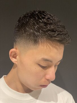 ヒロギンザ 大阪本店(HIRO GINZA) 爽やかフェードスタイル×ナチュラルパーマ