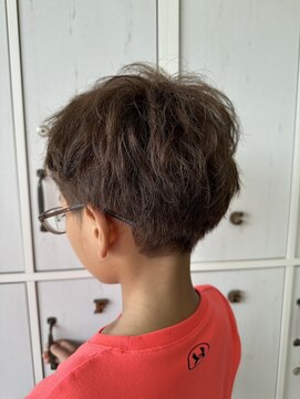 ハピネス 泊店(happiness) キッズカラー×ゆるふわパーマ