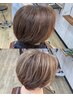 【業界最先端技術】白髪手術(筋感ハイライト)＋カット￥17,600
