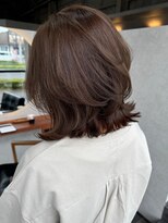 オズ 郡山桑野店(OZ)&nbsp;黒髪ボブルフネビージュ小顔ワンレン