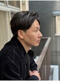 大人なフェザーパーマっぽいスタイル