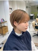 丸みショートボブ
