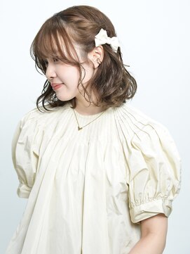 ロアー ヘアー マックイーン 流山おおたかの森店(RAWR hair McQueen) 【RAWR】大人可愛い20代30代40代　ボブショート　アレンジ