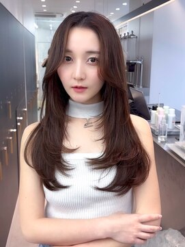 ロンドクロエ 横浜(Lond Chloe) イメチェン外ハネボブ美髪ワイドバング/レイヤーカット顔周り