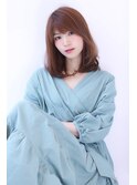 20代30代40代50代斜めバンググレージュカラーシルキーベージュ