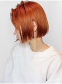 チェリーブラウン/ミニウルフ/デジタルパーマ[二子玉川]