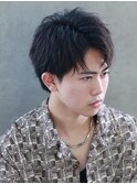 ソフトツイスパアップバングショート