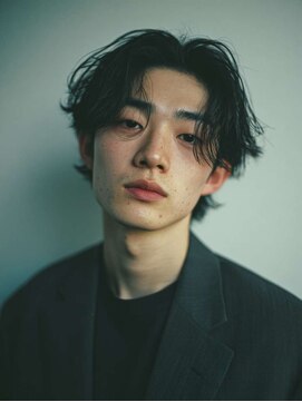 トクテ 高円寺(tokute) フェザーショート/刈り上げショート/ニュアンスデザイン/メンズ