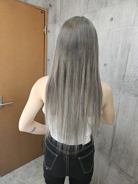 ヘアメイク フォックス 錦店(hair make FOX) エクステ/ロング/アッシュグレージュ