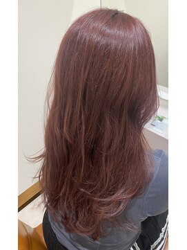 ネウィ/ジャム 三宮(newi/JAM) 艶と透明感のチェリーレッドカラー