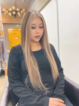 パーティパーティ ヘア(PARTYPARTY hair) ハイライトエクステ