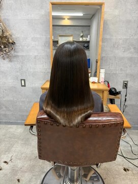 仙台駅前＊ツヤ感重視のナチュラルロング