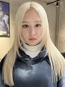 スリバー(sliver) ブリーチハイライト髪質改善ダブルカラーレイヤーカット