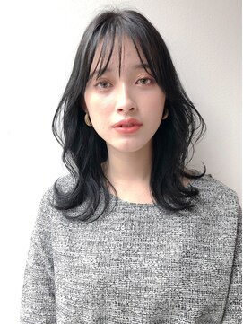 ケーツー エソラ池袋店(K-two) 暗髪ロングヘア*くびれパーマ*くびれヘア*30代40代50代OK