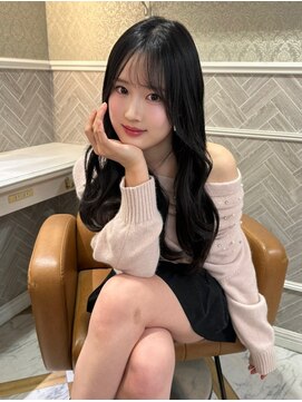 ロンド 銀座(Lond) ♪ 韓国顔周り/ハイレイヤーカット/ミディアムレイヤー/銀座68