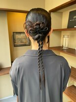 イニ(ini)&nbsp;伊達　お呼ばれカチモリヘア◎