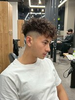 リッチブランドアンドコー(Rich Brand&Co)&nbsp;スパイキーショート　フェード　スペインカール　ルーズパーマ