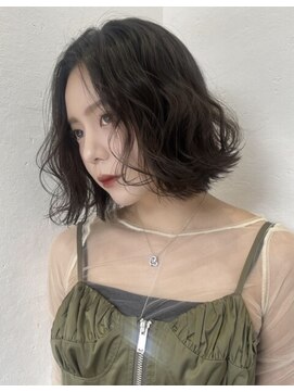 ポイントファイブバイソレイユ 藤沢店(.5 by SOLEIL) 抜け感で魅せる、色気のあるニュアンスボブ