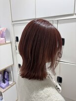 ケンジ 平塚 アネッタ(KENJE annetta) ワンホンレイヤー/ミルクティーブロンド/ダークブルー/平塚