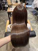 ラボヌールヘアーレーヴ 池袋店(La Bonheur hair reve)&nbsp;オリーブベージュ/艶髪/艶カラー/佐藤