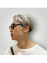 サンディーズ(Sandees)&nbsp;ダブルブリーチカラー刈り上げセンターパート