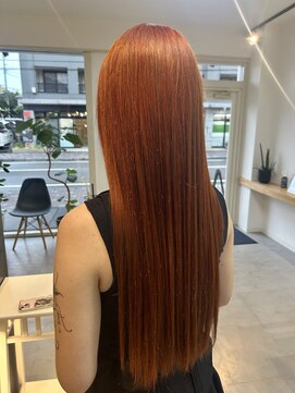 ドットエフ(.f) オレンジブラウン