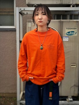 ハローズ(HELLOWS) アッシュ・ストリート・ショート・グラデーション・ウルフ