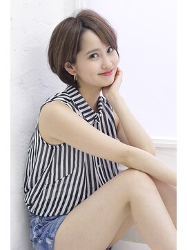 レーヴ リゾート 池袋(Reve resort) ソフトグレージュ／前下がりショートボブ☆