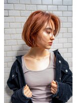 ハバナ 天神(HAVANA)&nbsp;大人かわいい☆小顔ショートボブ×グレージュ