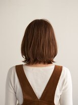 ジュール 銀座(Joule)&nbsp;顔型別ヘアスタイル特集/マロンベージュ/Aラインボブ/銀座