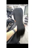 プルエクステで最強黒髪ロング
