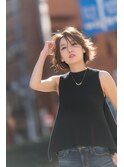 〈mielhair新宿〉大人可愛いナチュラル　ショート　ボブ