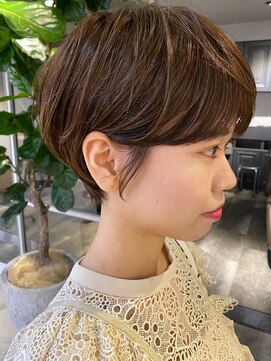 フィルムス 新宿(FILMS) ミニボブレイヤー/レイヤーカット/ショートボブ/顔周り韓国/新宿