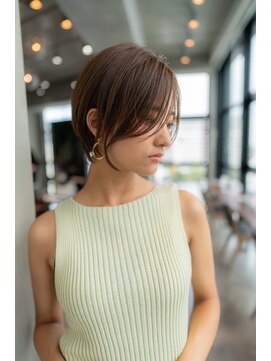 オースティン 流山おおたかの森(AUSTIN) 大人かわいい前髪セシルカットココアブラウンフリンジウェーブ