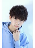 無造作マッシュ ''ツイストスパイラル''